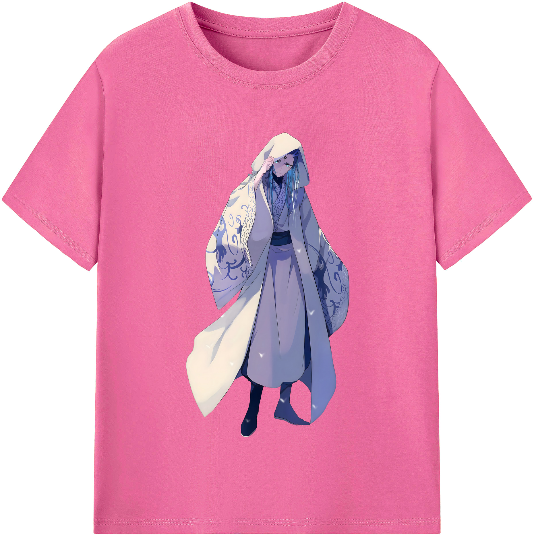 （画像用） Ne Zha 2 ナタ 魔童の大暴れ レディースカジュアルプリントTシャツ（綿100％）